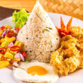 Nasi Jeruk Ayam Crispy