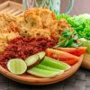 Tahu Tempe Kriuk Sambal Penyet