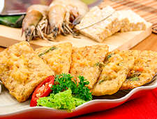 Tempe Goreng Kriuk Bersalut Udang