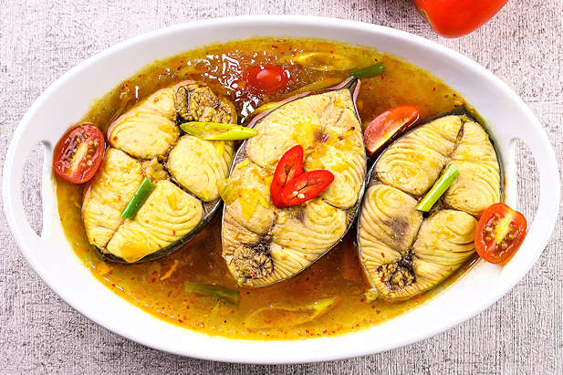 Woku Ikan Tenggiri